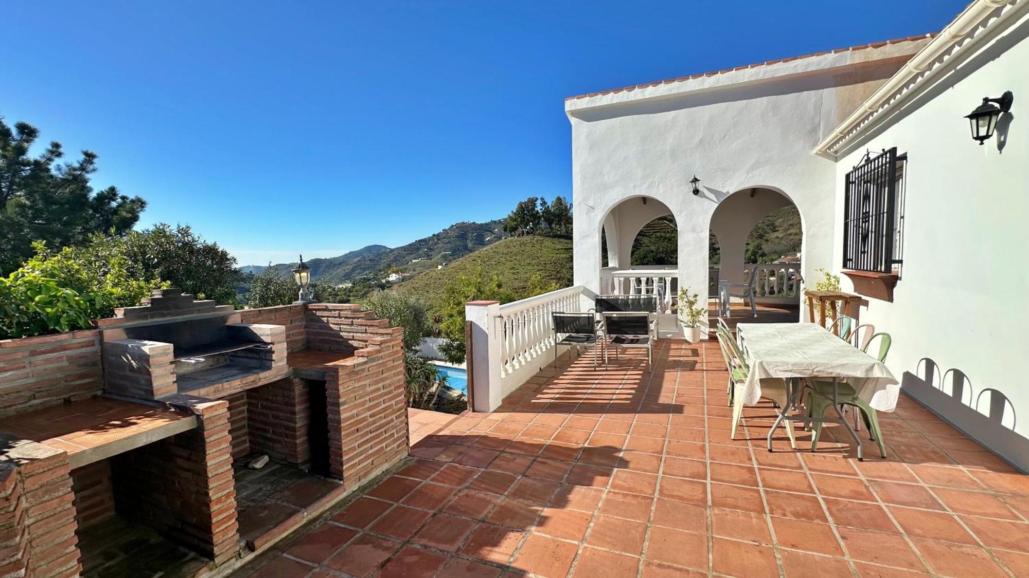 Villa Barbara Piscina Vallada Con Barbacoa By Andaraholidays Málaga Exterior foto